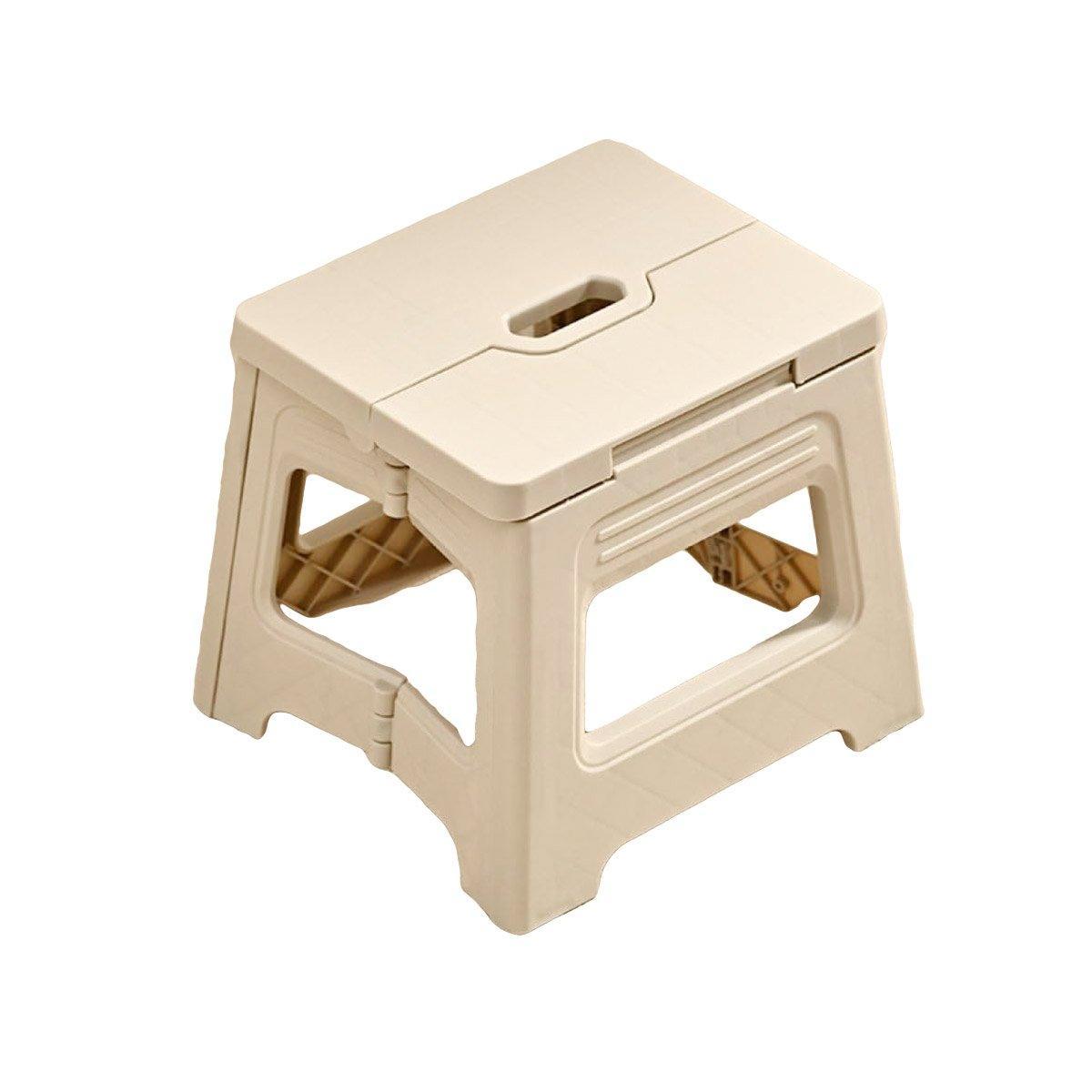 Eden Nest Portable Adjustable Folding Plastic Stool