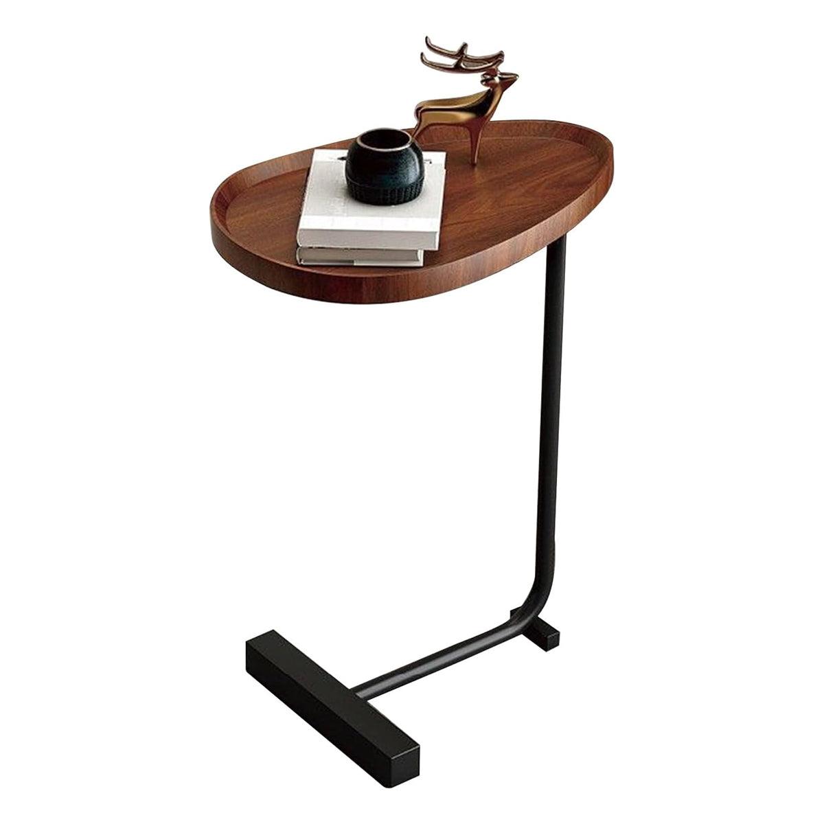 Eden Nest C Shaped End Table For Sofa And Living Room
