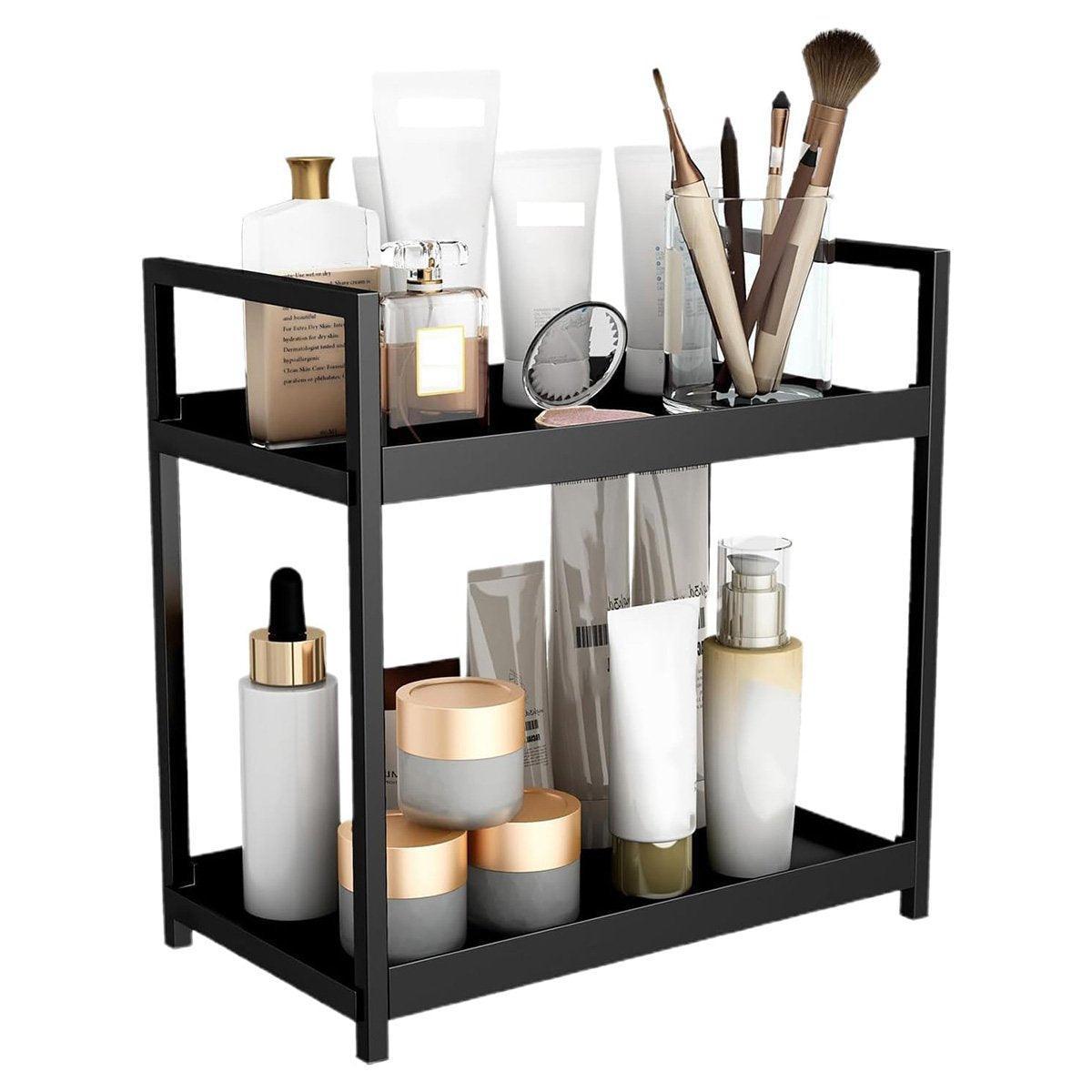 Eden Nest Two-Tier Cosmetic and Toiletry Storage Rack