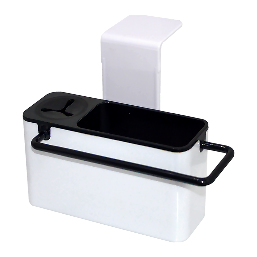 Eden Nest Adjustable Self-Draining Sink Organizer - In-Sink Caddy with Suction Cups