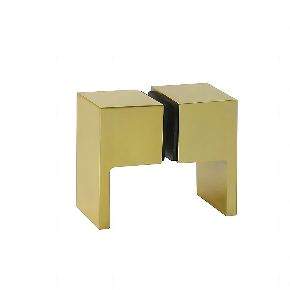 Eden Nest Brushed Gold Brass Shower Door Handle