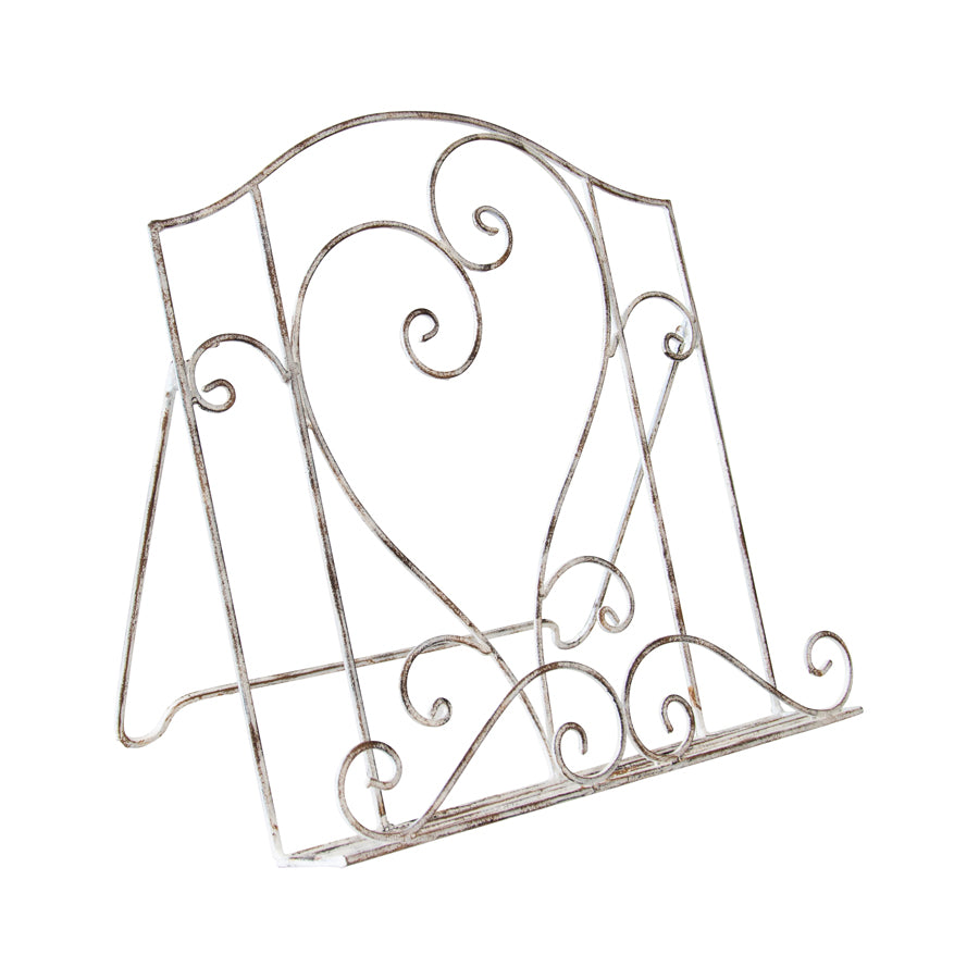 Eden Nest French Provincial Heart Recipe Book Stand 36cm