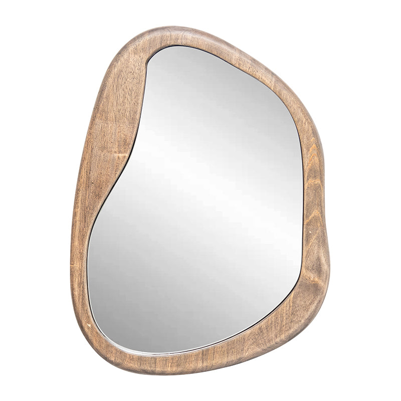 Eden Nest Mid Century Asymmetric Wall Mirror 49x65cm