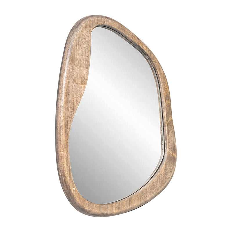 Eden Nest Mid Century Asymmetric Wall Mirror 49x65cm