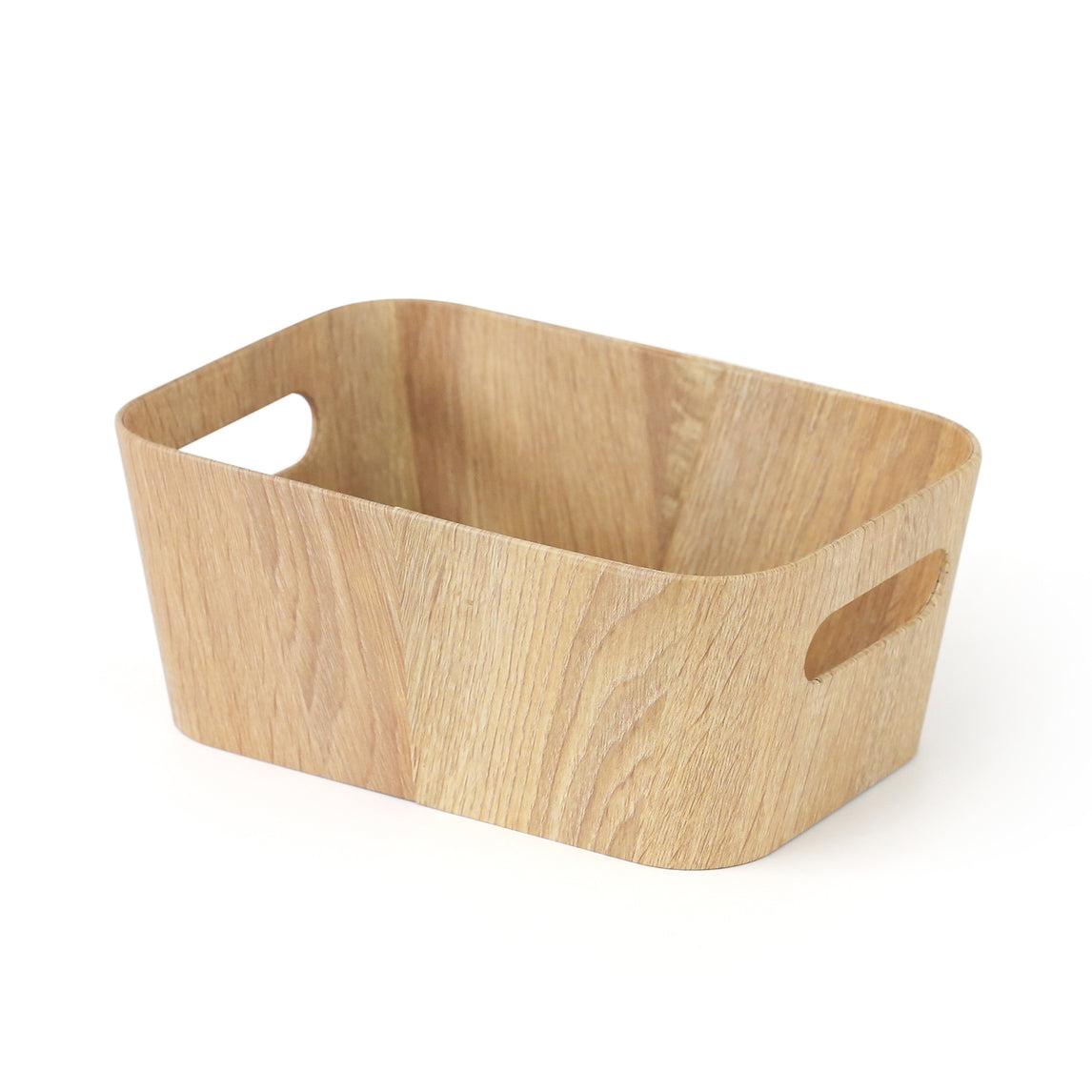 Eden Nest Woodgrain Look Storage Rectangles 26cm 6 Pack