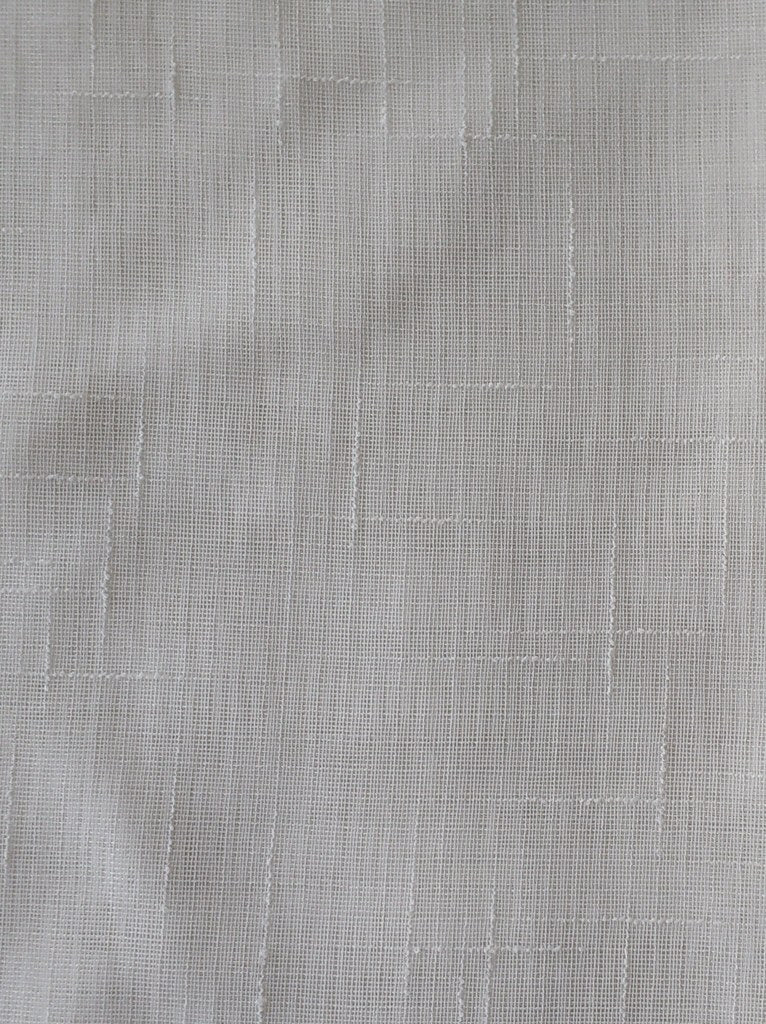 2 Sheer Voile Curtains 530cm Wide 230cm Drop With 30 Hooks