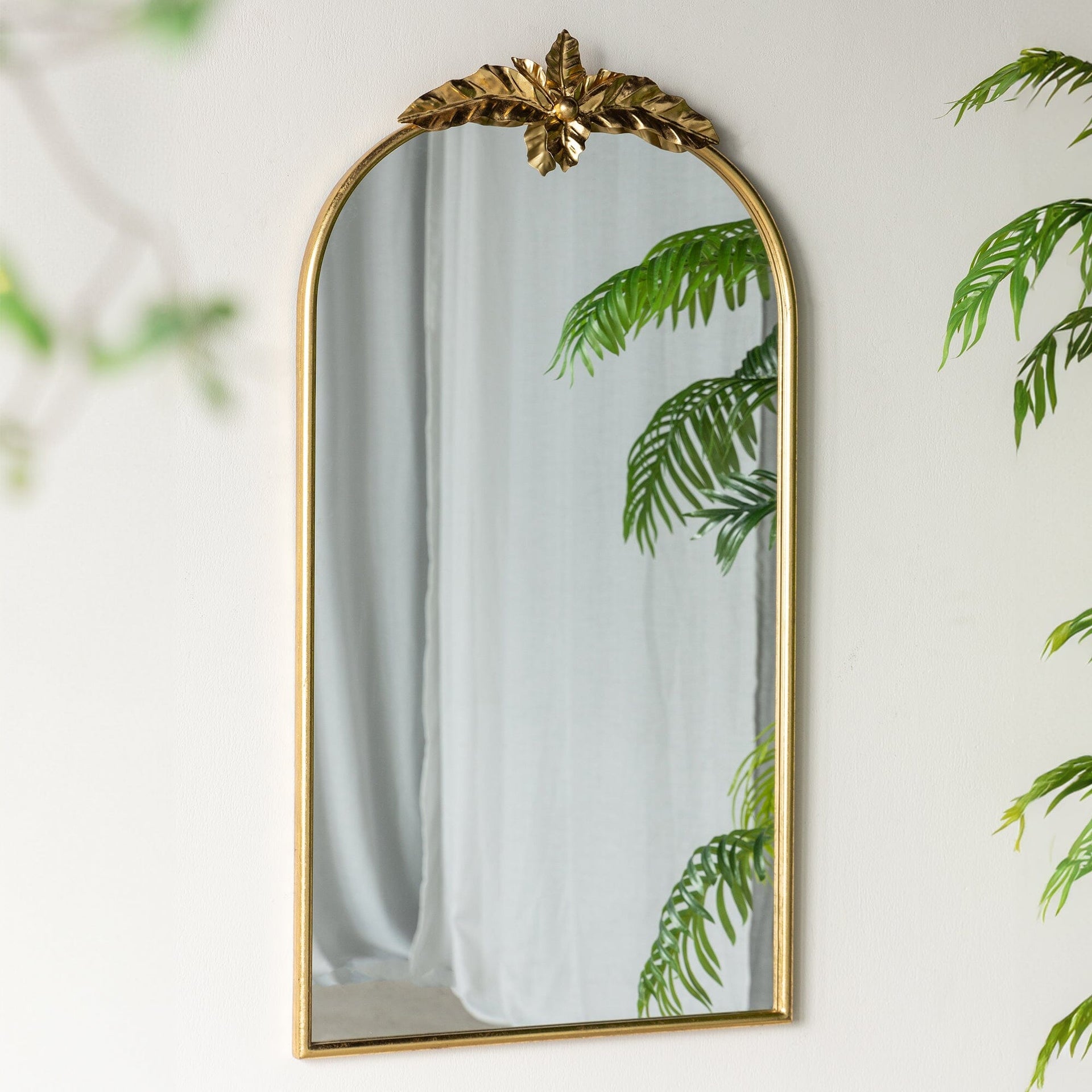 Eden Nest Tall Gold Wall Mirror For Elegant Modern Spaces