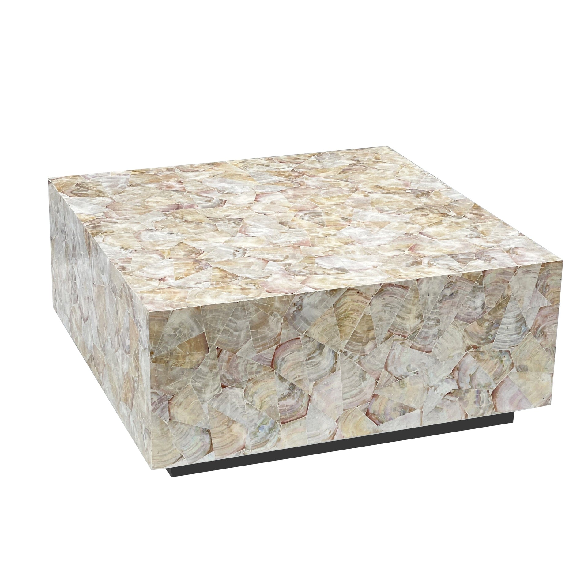Cluster Mother Of Pearl Handmade Coffee Table Centerpiece