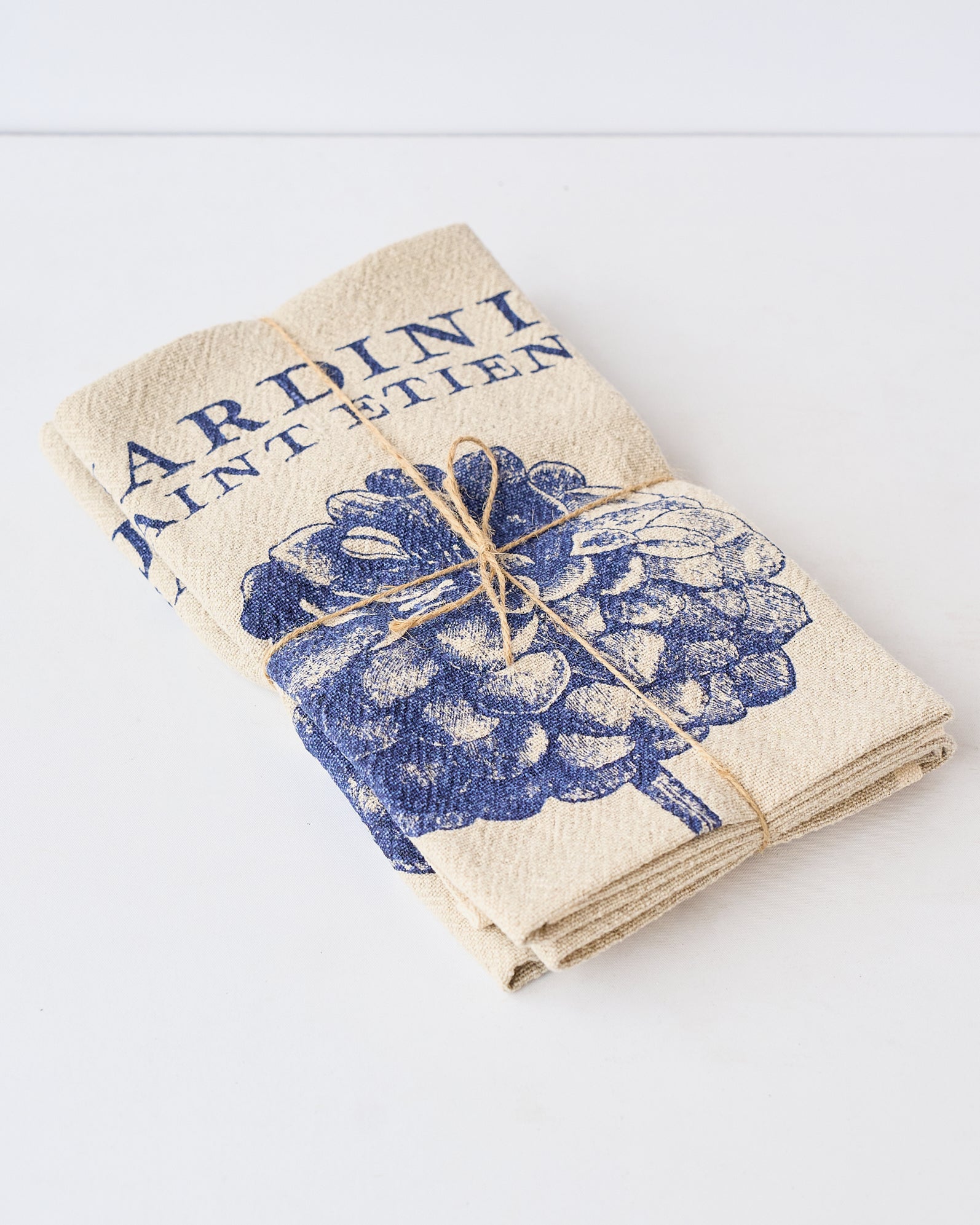 Eden Nest Casa Verde Linen-Cotton Kitchen Towels-French Country Inspired