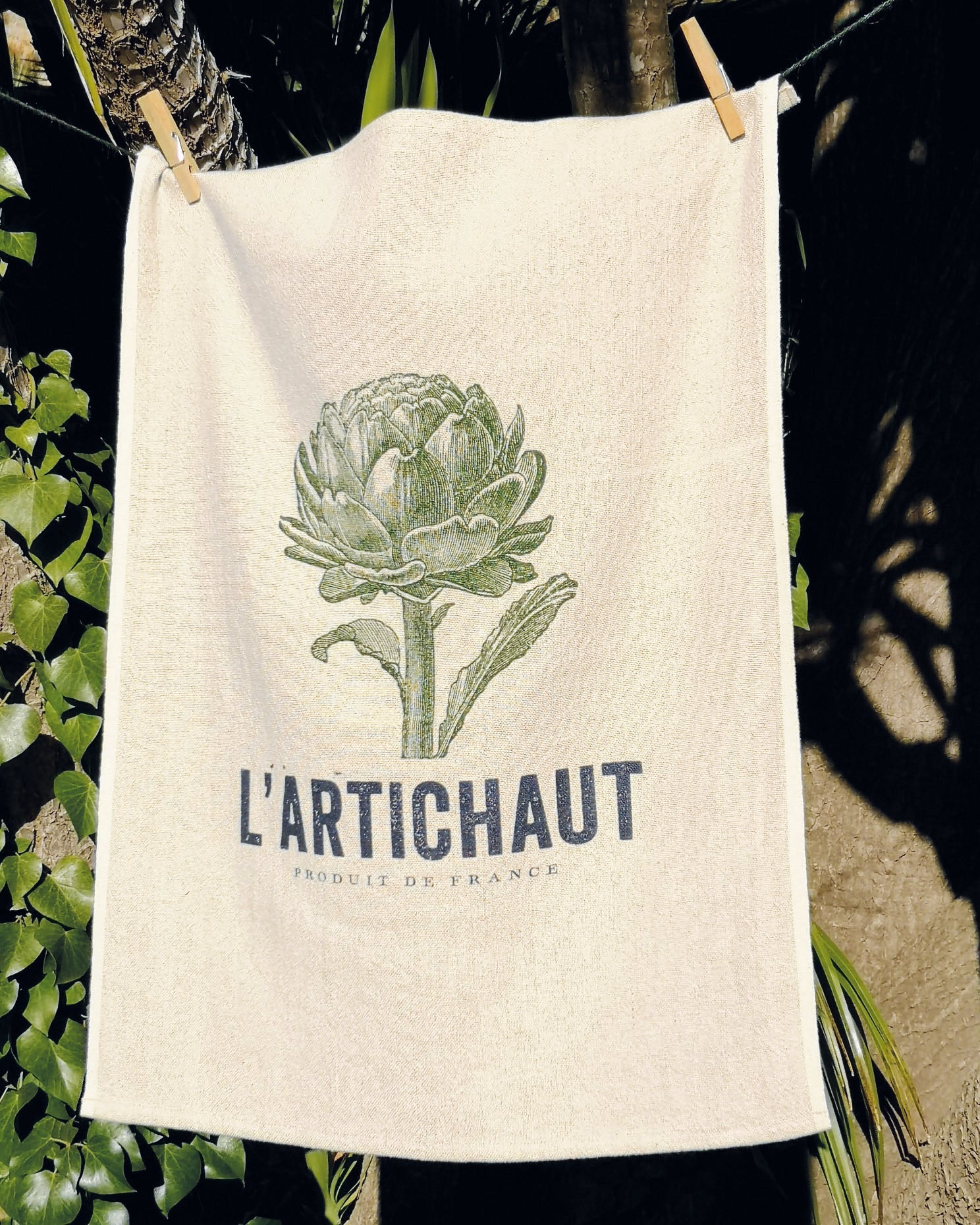 Eden Nest Casa Verde Linen-Cotton Kitchen Towels-French Country Inspired