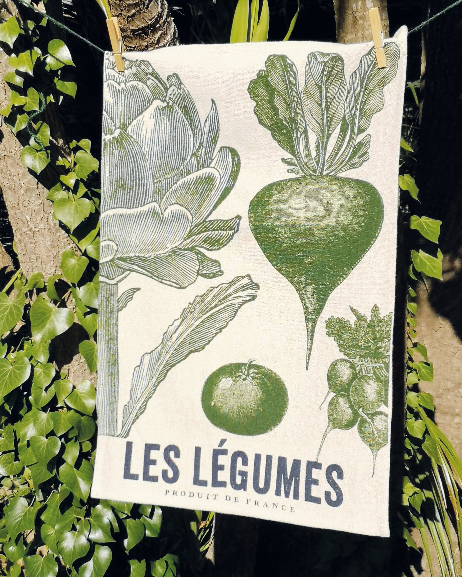 Eden Nest Casa Verde Linen-Cotton Kitchen Towels-French Country Inspired