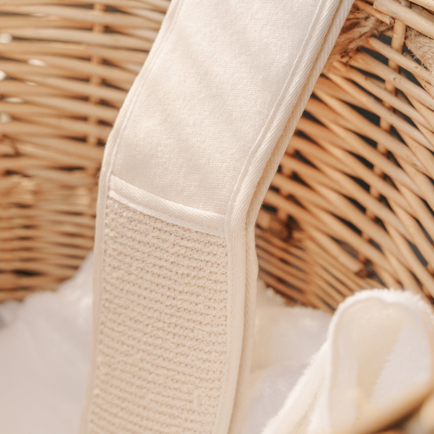 Eden Nest Eco Back Scrubber With Natural Flax Sponge