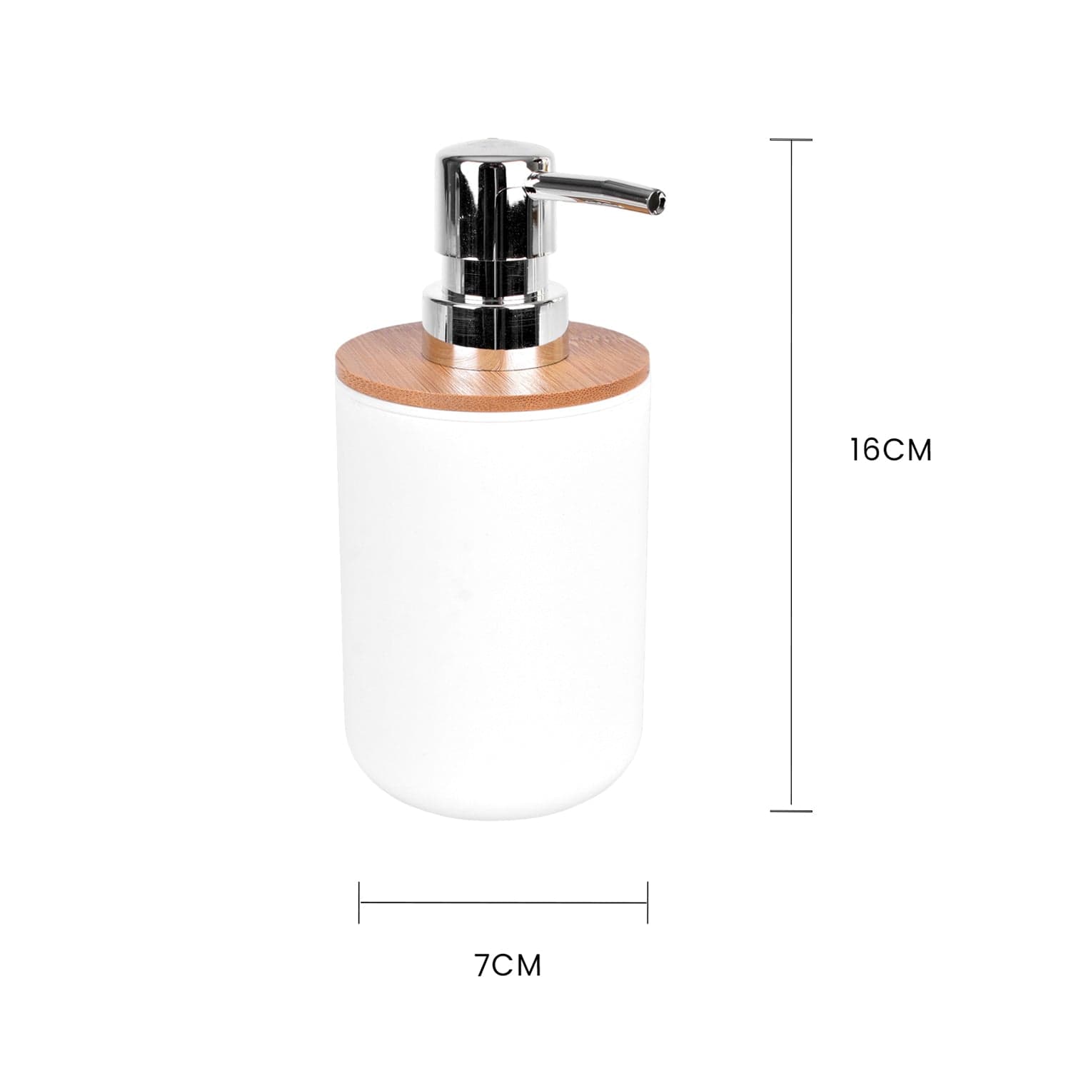 Eden Nest Bamboo-Top Soap Dispenser