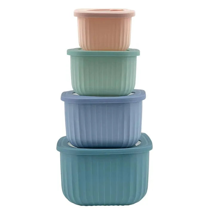 Eden Nest 4-Piece Nested Food Storage Container Set
