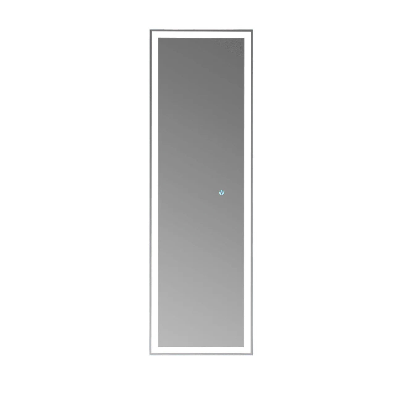 Full-Length LED Standing Mirror – Touch-Control with Adjustable Light