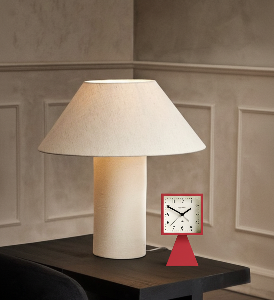 Brian Alarm Clock – Retro Silent Desk & Bedside Clock