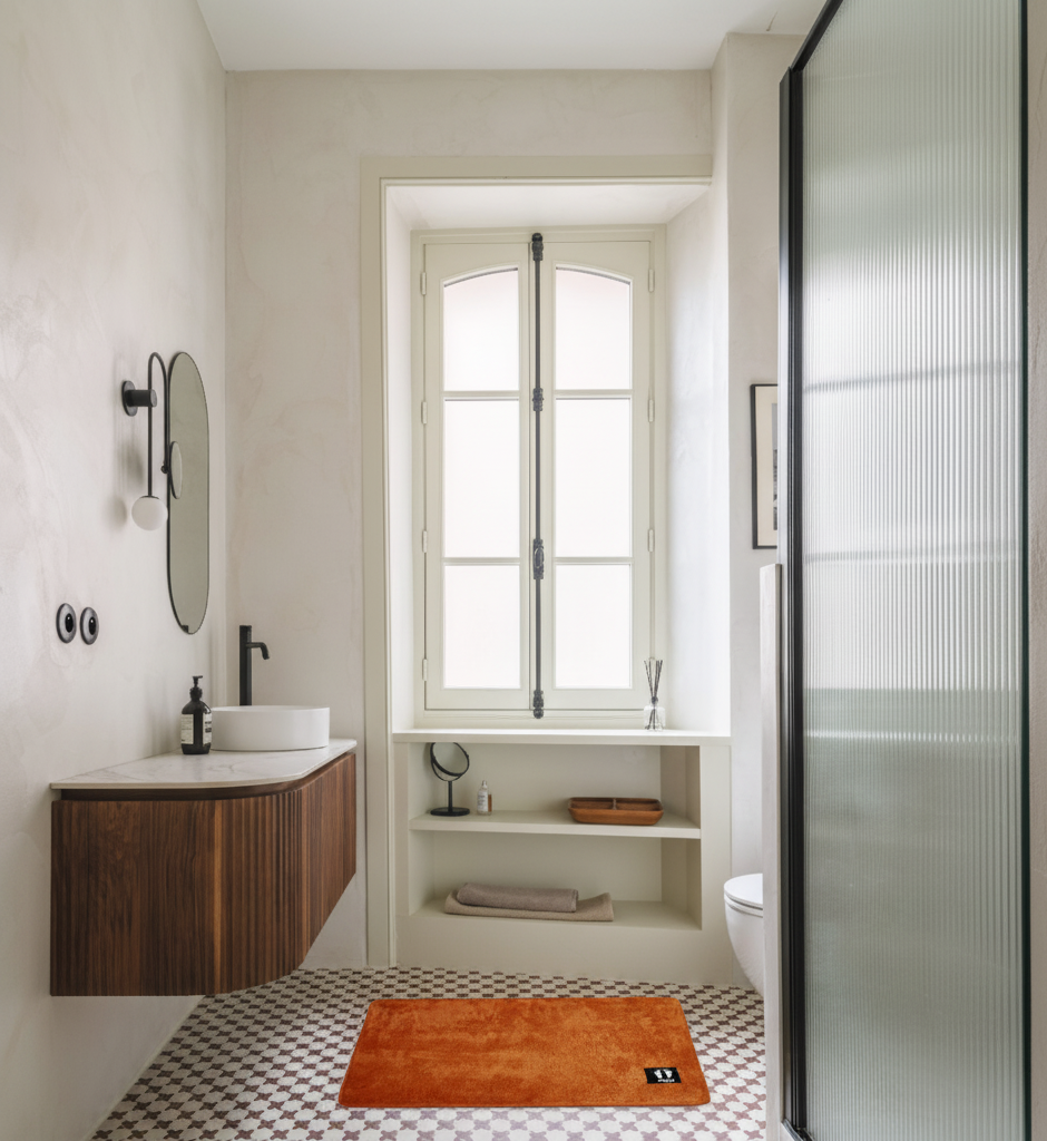 Eden Nest Anti-Slip Polyester Bath Mat