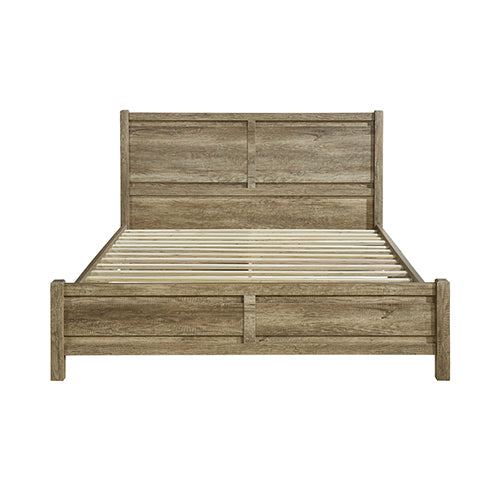 Bed Frame – Oak Finish MDF with Sturdy Slats