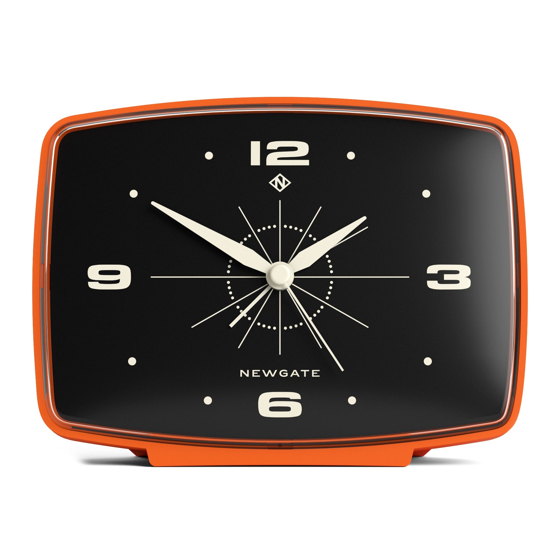 Brooklyn Alarm Clock – Retro Rectangular Design
