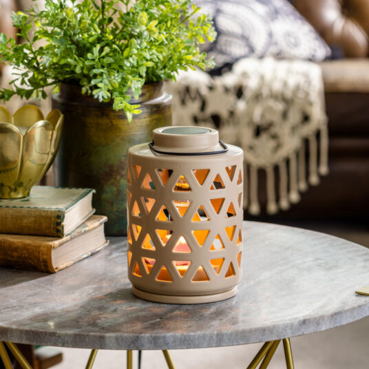 Geometric Ceramic Electric Fragrance Lantern