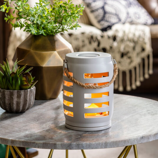 Rustic Shutter Electric Fragrance Lantern