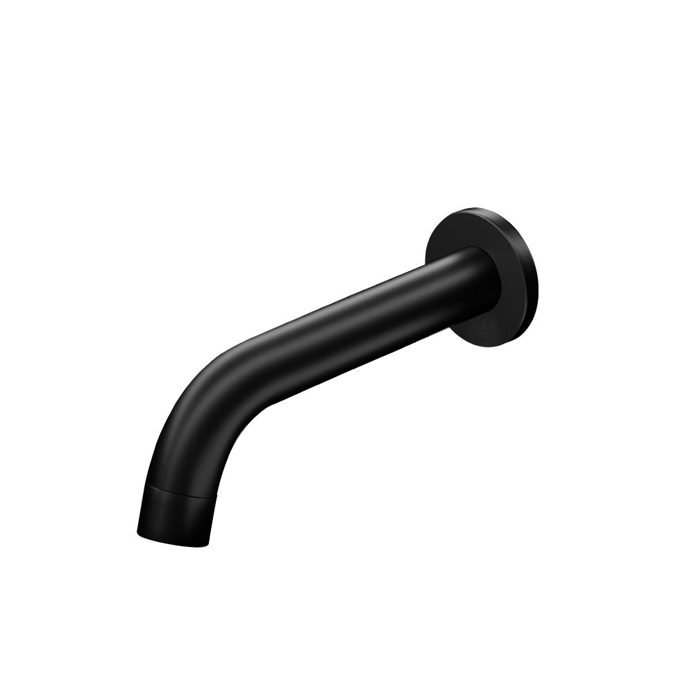 Eden Nest Matte Black Wall-Mounted Bath Spout