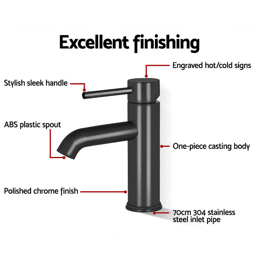 Eden Nest Basin Mixer Tap – Round Brass Faucet