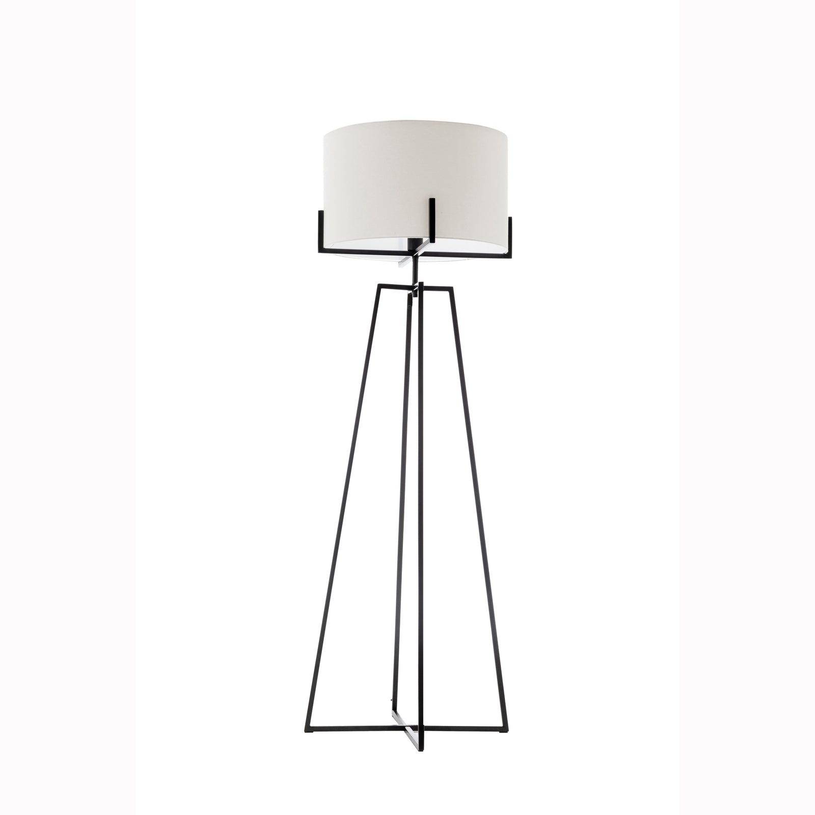 Arlo Modern Dimmable Floor Lamp – Linen Shade
