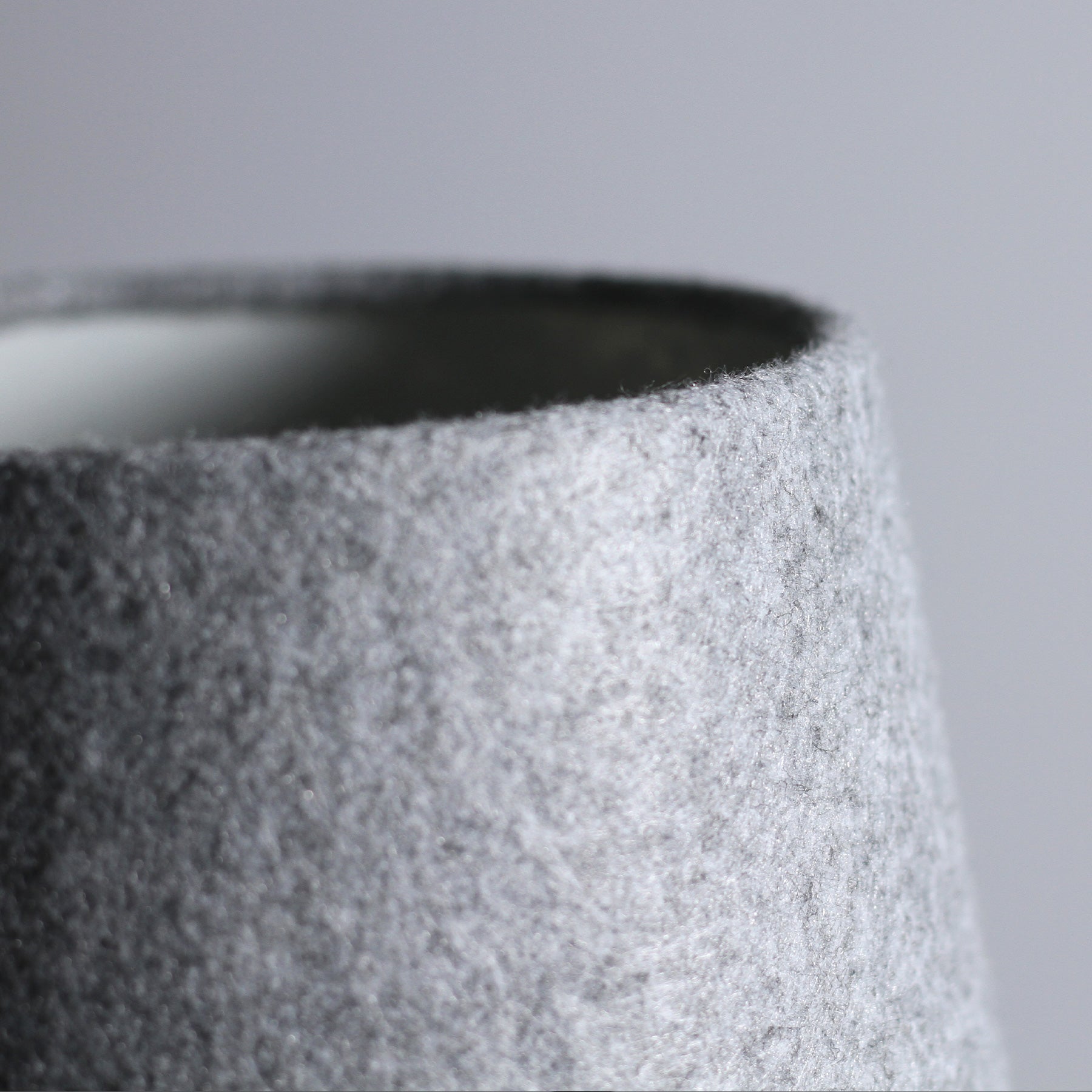 Jerome Floor Lamp – Concrete Base with Fabric Shade