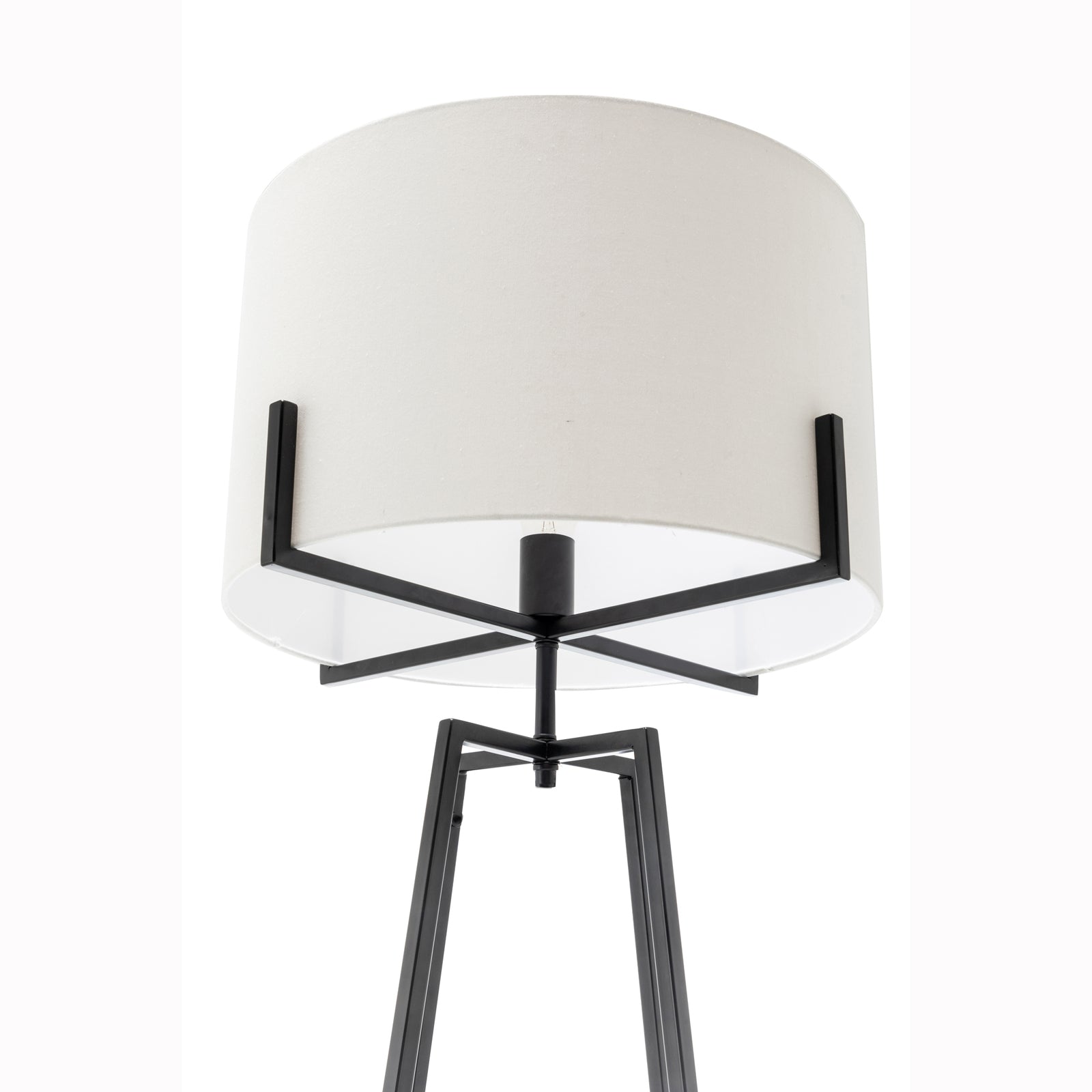 Arlo Modern Dimmable Floor Lamp – Linen Shade
