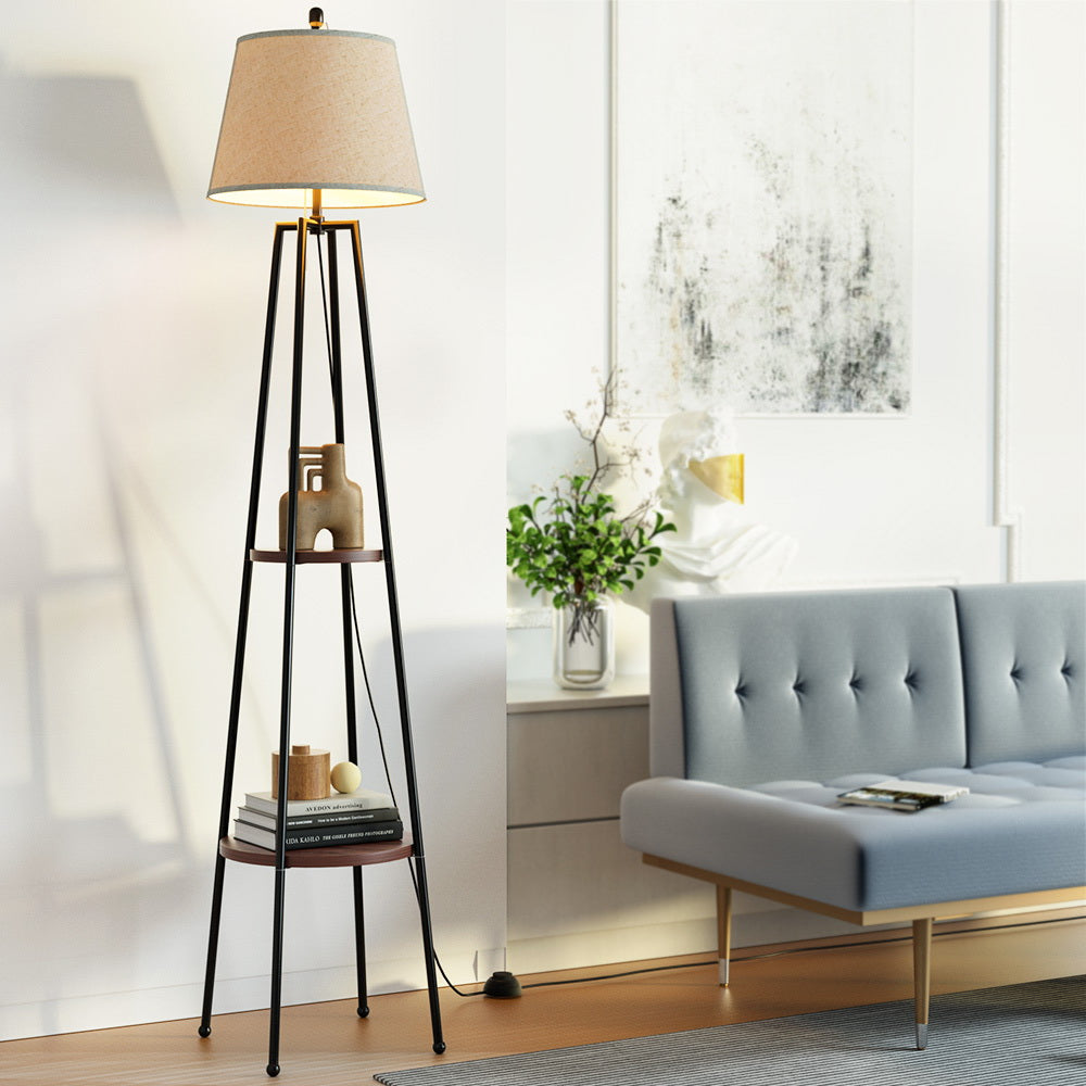 Arlo 2-Tier Shelf Floor Lamp – LED Light Stand