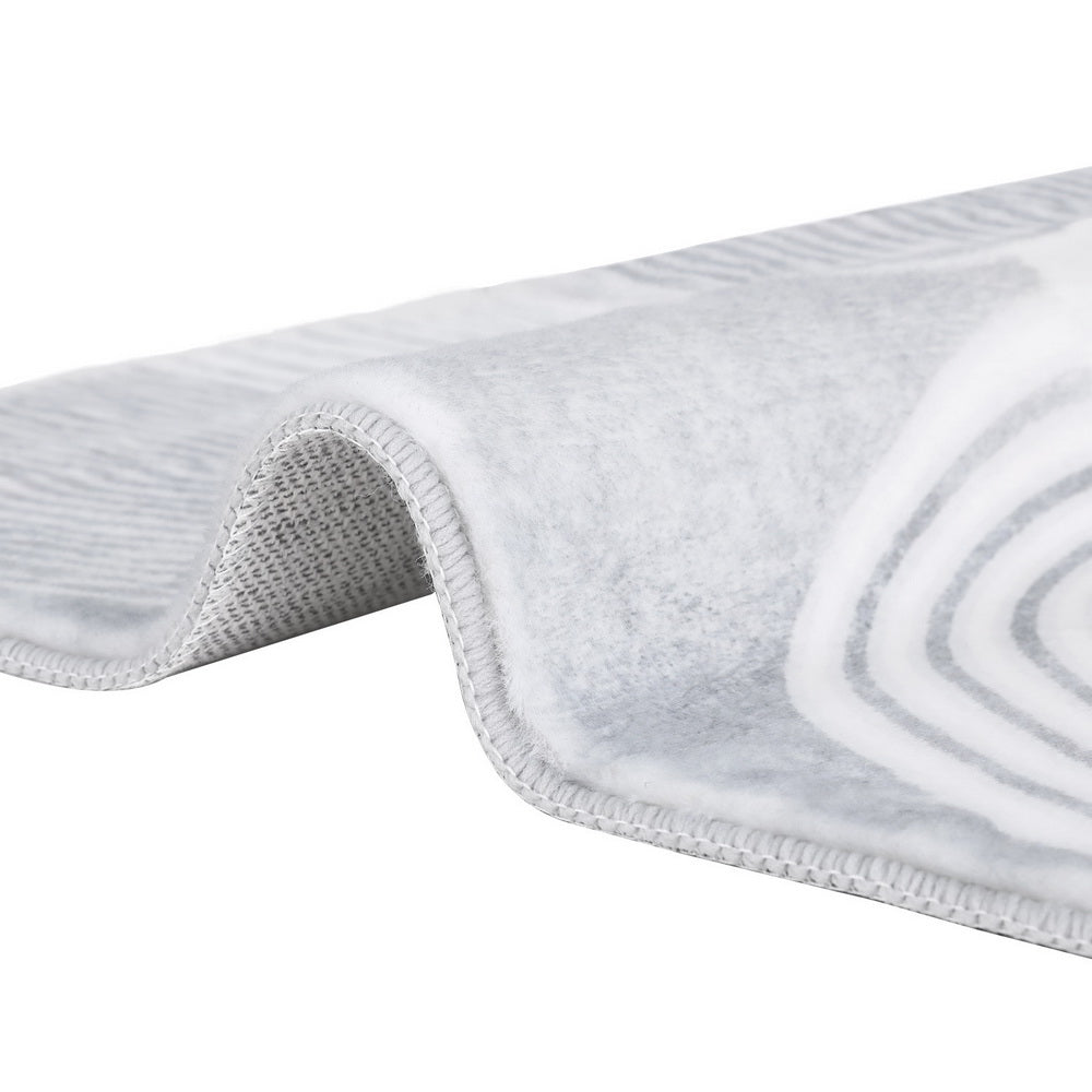 Plush Faux Rabbit Fur Area Rug – 160 × 230 cm