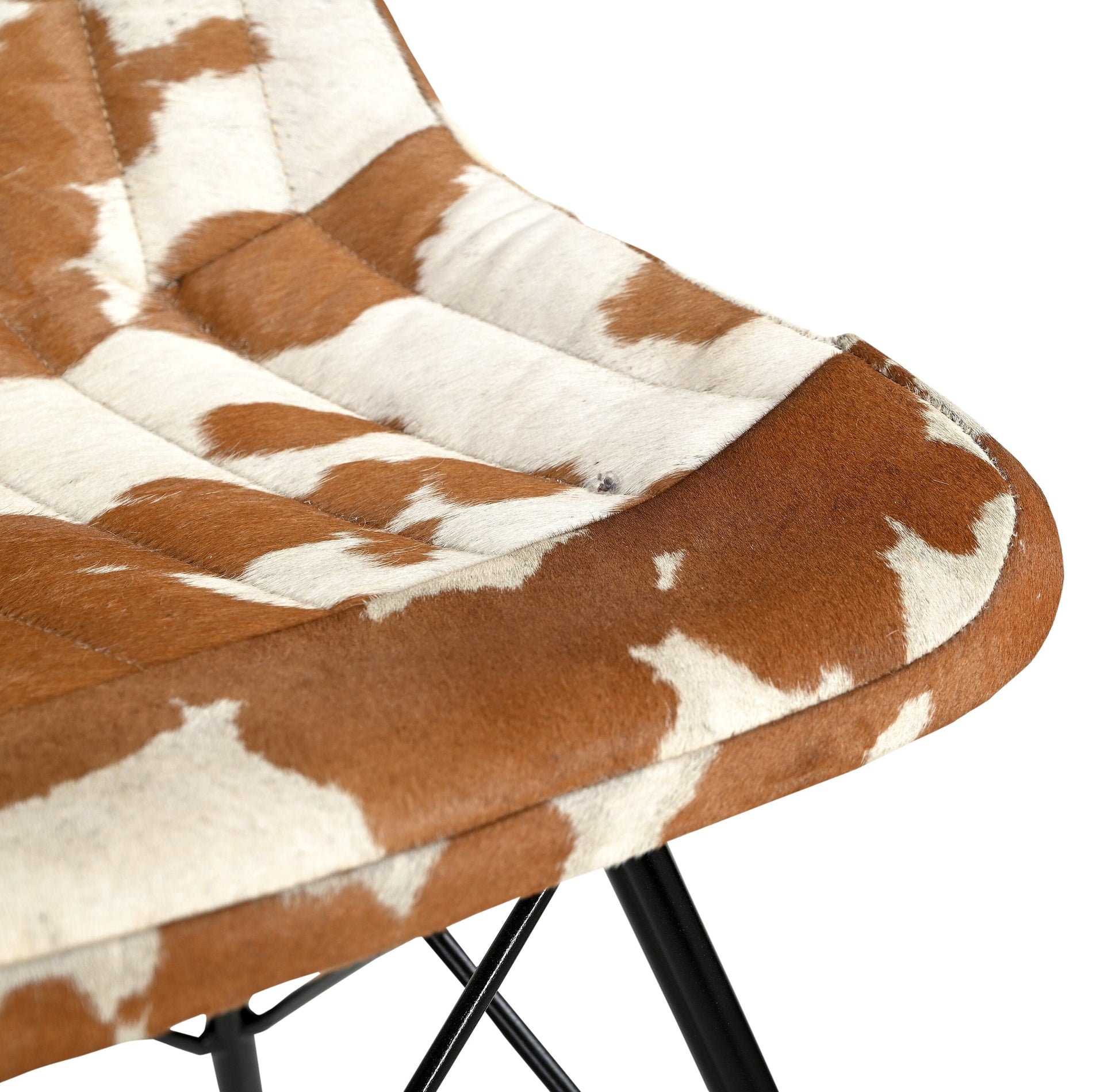 Eames-Style Cowhide Chair